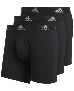 adidas Men's 3-Pk Performance Boxer Briefs