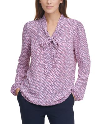 macy's petite dressy blouses