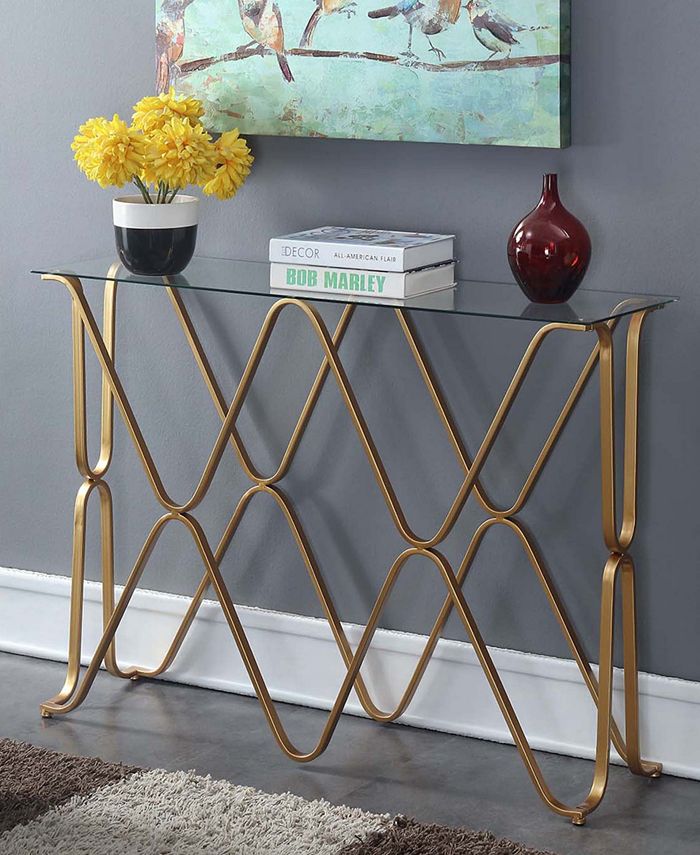 Convenience Concepts Neptune Console Table Macy's
