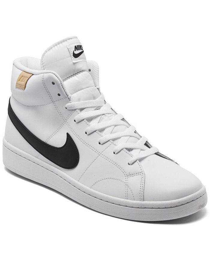 Nike Men's Court Royale 2 Mid High Casual Sneakers from Finish - Macy's