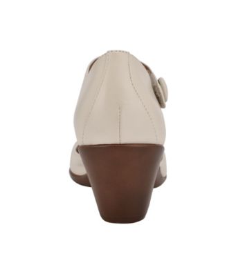 Women's Clarice Mary Jane Block Heel Pumps