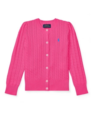 Toddler Girls Mini Cable Cardigan
