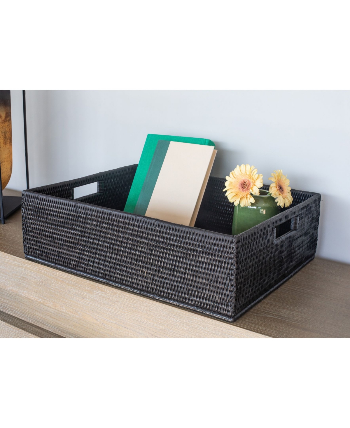 Artifacts Trading Company Artifacts Rattan Rectangular Storage Basket