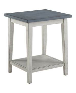 Furniture of America Surin Open Shelf Side Table