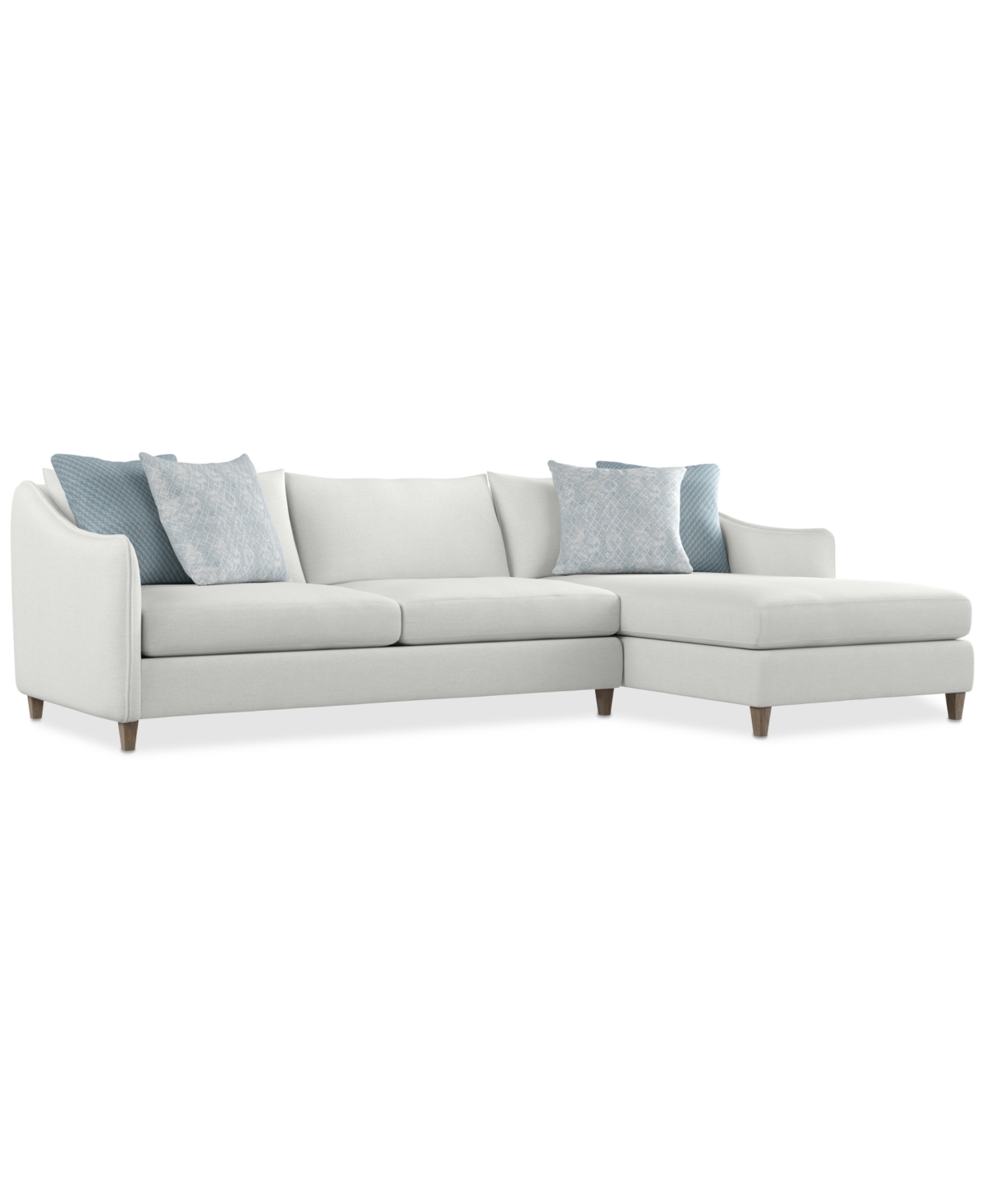 Highland Park 2-Pc. Fabric Joli Sectional with Chaise