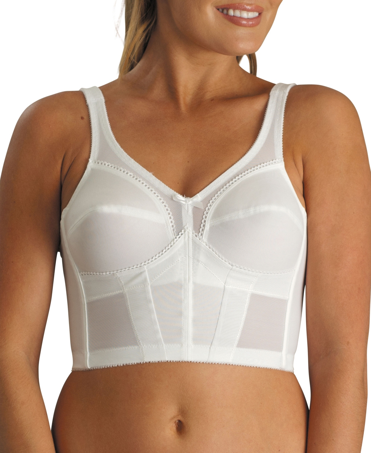 Carnival Women's Wireless Longline Corset Bra