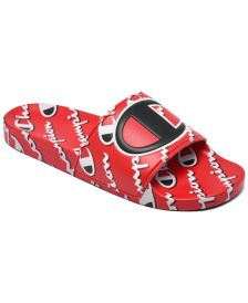 Men's IPO Mega Script Slide Sandals from Finish Line