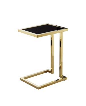 Jamila High Gloss Lacquer Finish Top Rectangular End Table