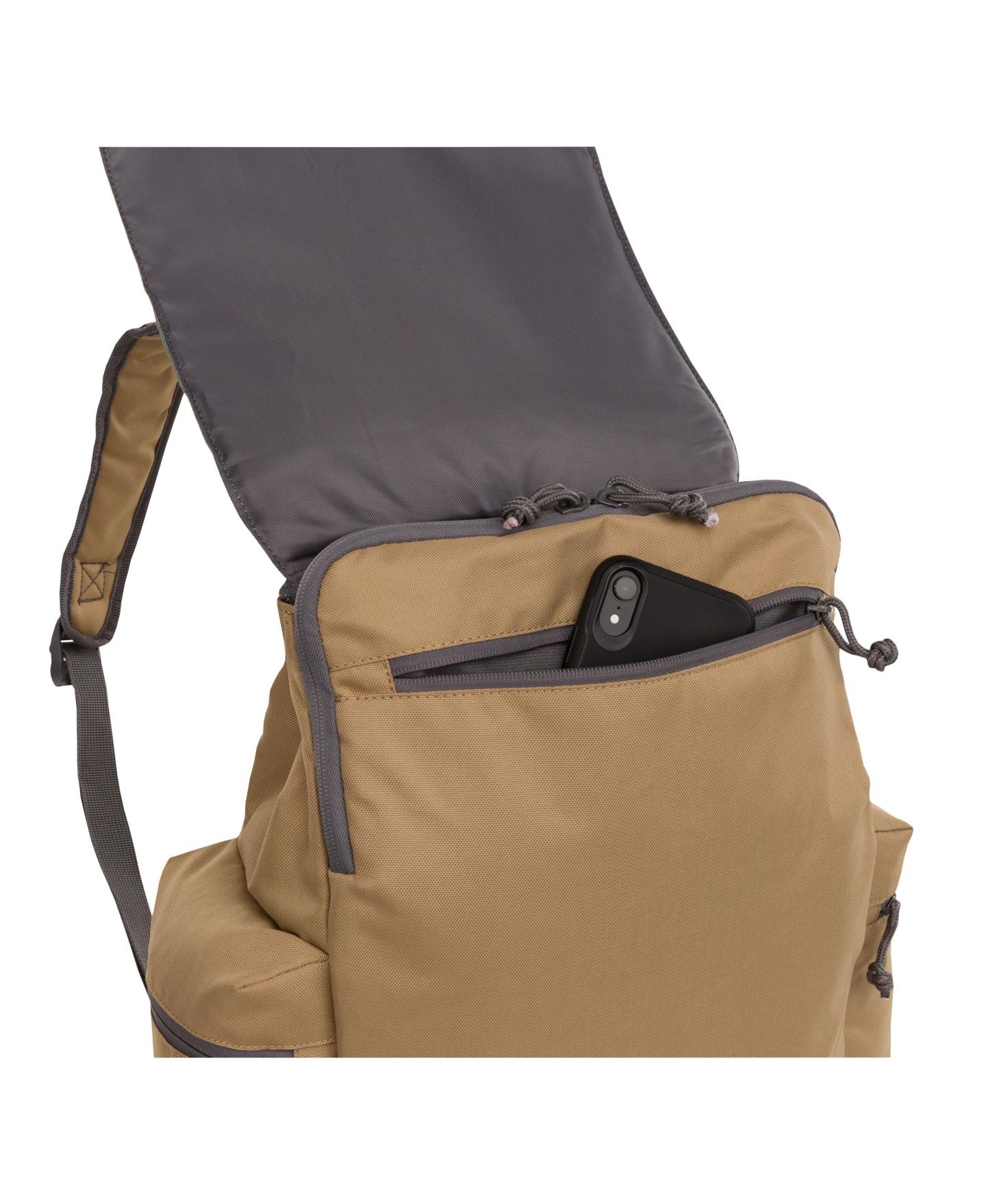 Мужские сумки Outdoor Products Wanderer Day Pack, цвет: Рыжевато-коричневый — фото 6