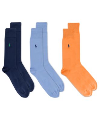 orange polo socks
