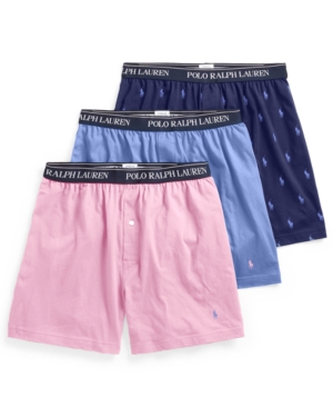 Polo Ralph Lauren Men's 3-Pk Knit Boxers