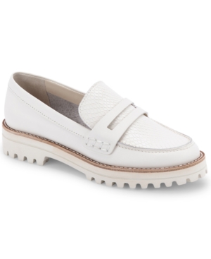 DOLCE VITA AUBREE TAILORED LUG-SOLE LOAFERS WOMEN'S SHOES