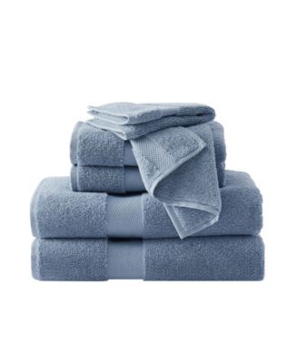 Solid Turkish Cotton 6-Pc. Bath Towel Set