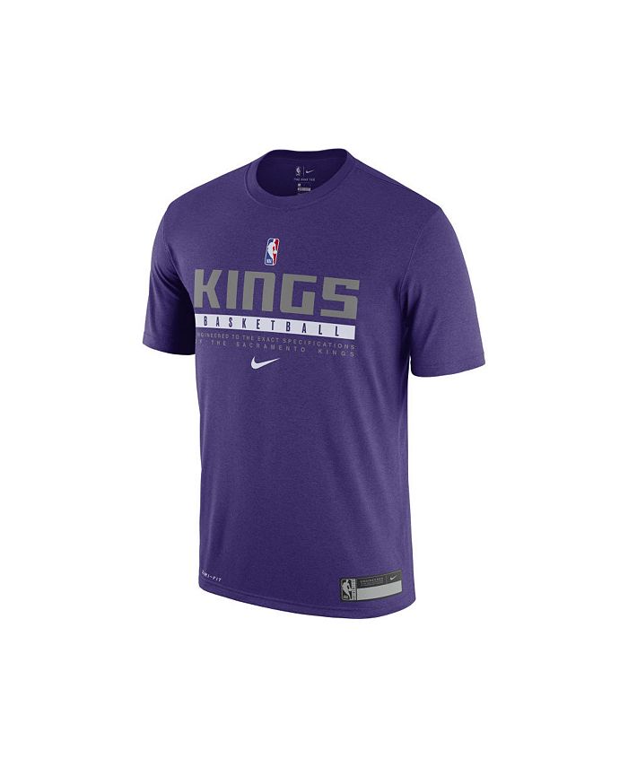 Sacramento Kings Nike Youth Spotlight Pullover Performance Hoodie - Purple