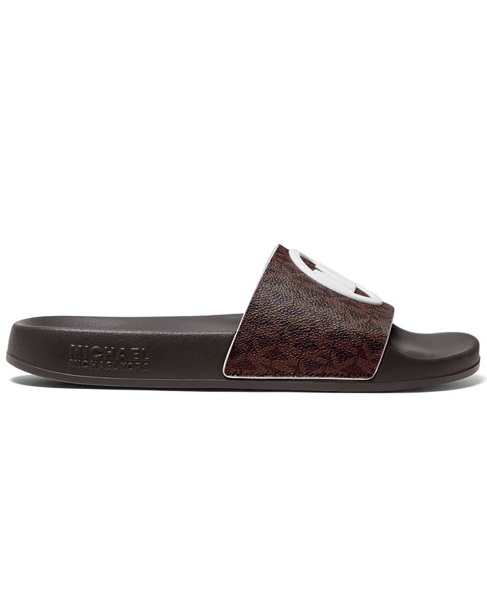 michael kors slide in sandals
