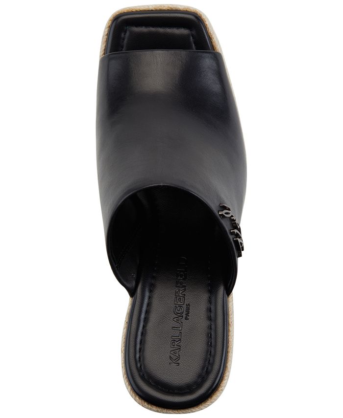 KARL LAGERFELD PARIS Women's Corissa Wedge Sandals Macy's