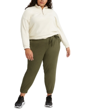Levi's Trendy Plus Size Belted Jet Set Joggers