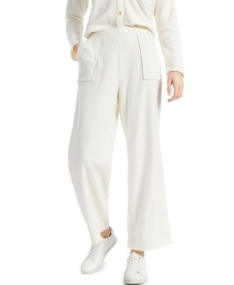 Alfani - Solid Wide-Leg Pants