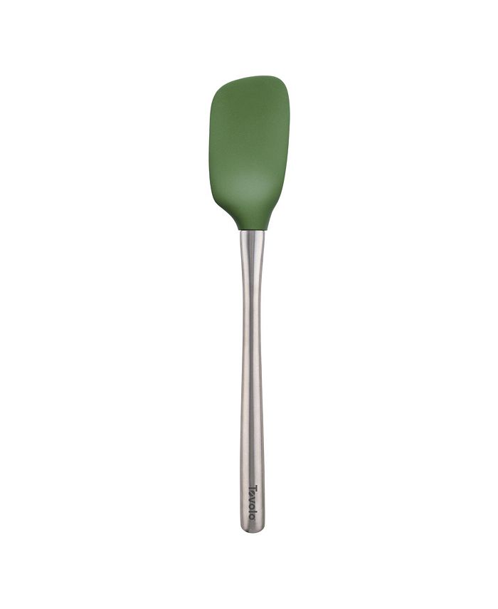 Tovolo - Flex-Core Stainless Steel Handled Spoonula, Silicone Spoon Spatula Head