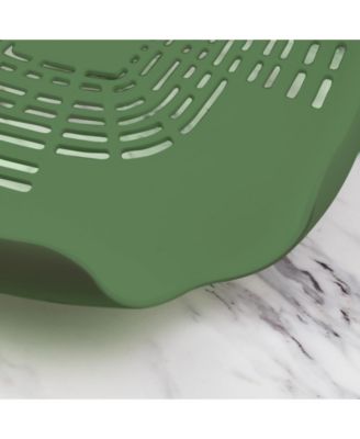 Prep N' Rinse Flat Colander With Raised Edges