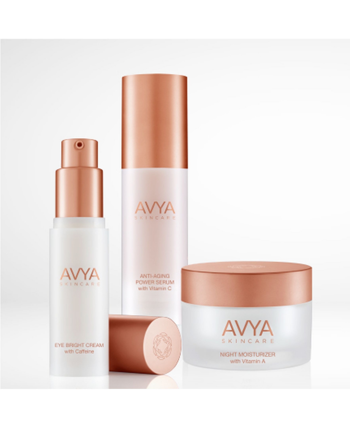 Avya Best-Selling Night-Time 3-Piece Skincare Set