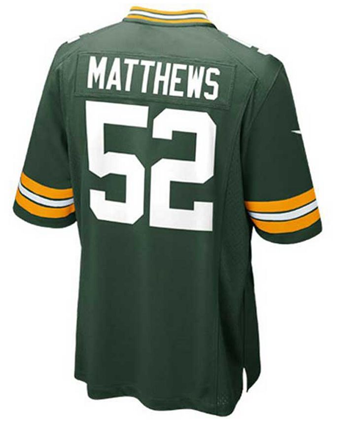 Green Bay Packers Youth Jersey Small 8 Nike 52 Matthews 