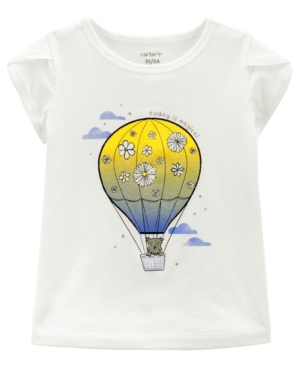 Carter's Toddler Girls Hot Air Balloon Jersey Tee