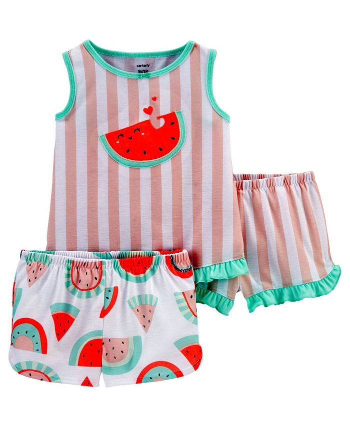Carter's watermelon swimsuit top