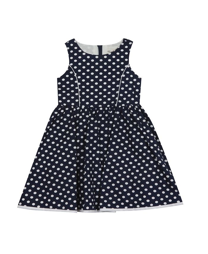 Rare Editions Toddler Girls Print Poplin Dress with Knit Cardigan, Set ...