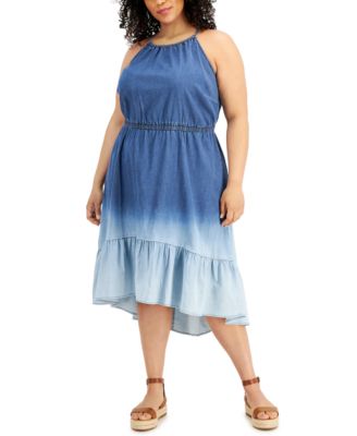 macys plus size sundresses