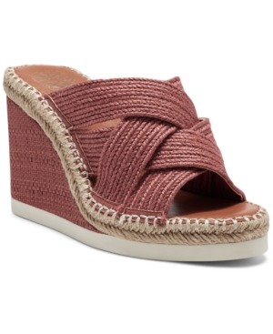 Vince Camuto Women's Bailah Crisscross Wedge Sandals Women's Shoes
