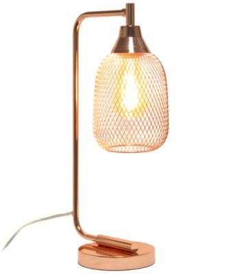 Industrial Mesh Desk Lamp