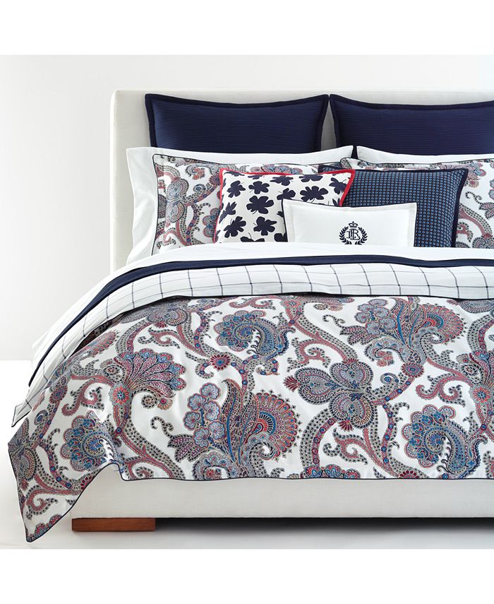 Lauren Ralph Lauren Carter 3Pc. Reversible Paisley Full/Queen Comforter Set & Reviews