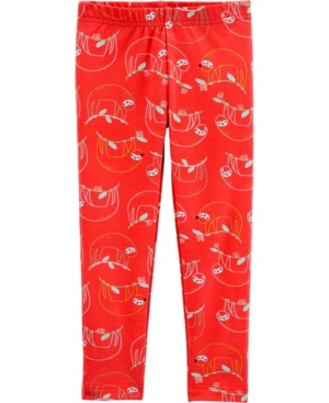 Carter's Toddler Girls Sloth Leggings