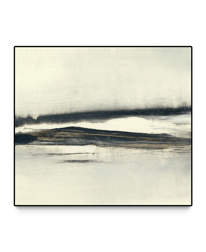 Giant Art Winter II Oversized Framed Canvas, 45" x 45" Macy's