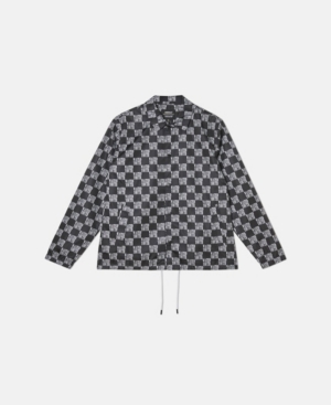WeSC Men's Coach Wasted Youth Printed Jacket