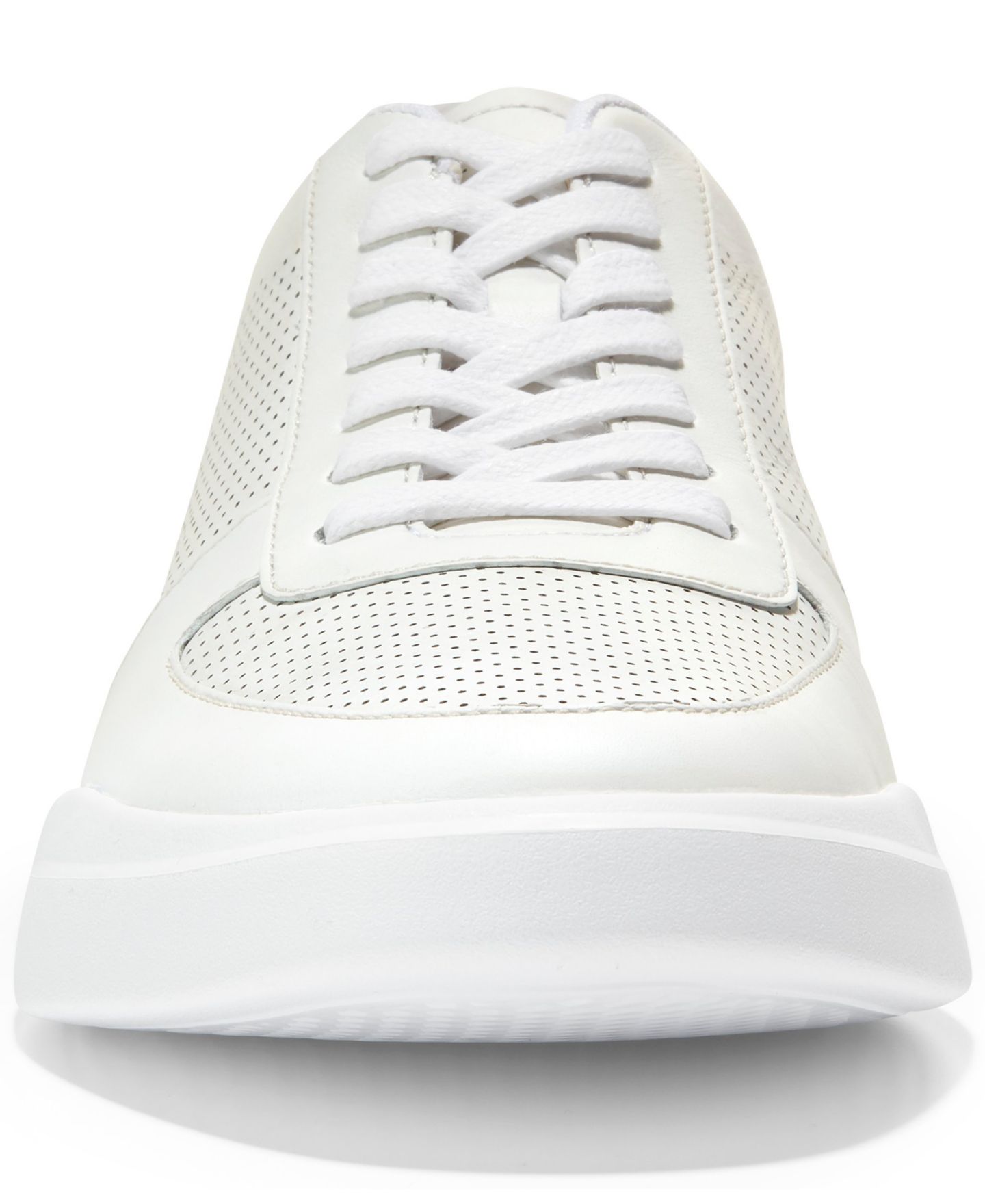 Мужские кроссовки Cole Haan Grand Crosscourt Modern Perf, цвет: Белый — фото 4