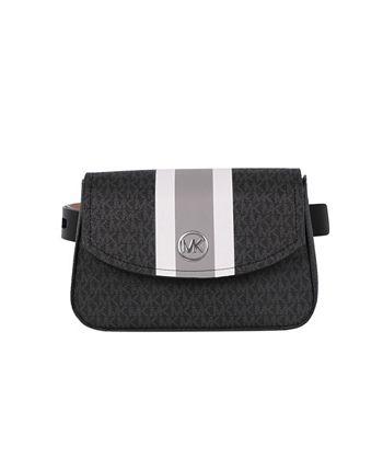 Superdry Black Striped Letter Branding Belt Bag — Pep Serra street wear