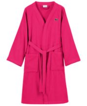 Bath & Robes Women's Chenille Short Robe Mid Length Soft Bathrobe L/XL  Candy Pink at  Women's Clothing store