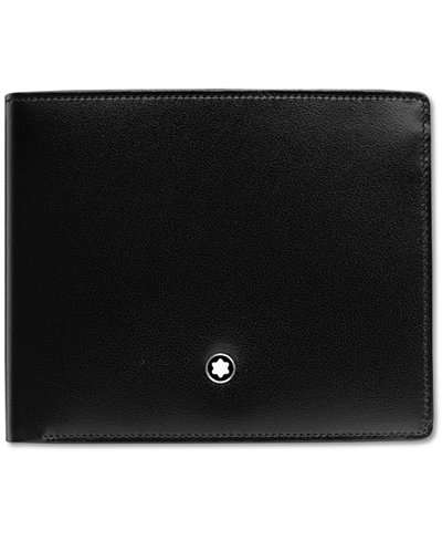 Montblanc Men's Black Leather Meisterstück Wallet 5525