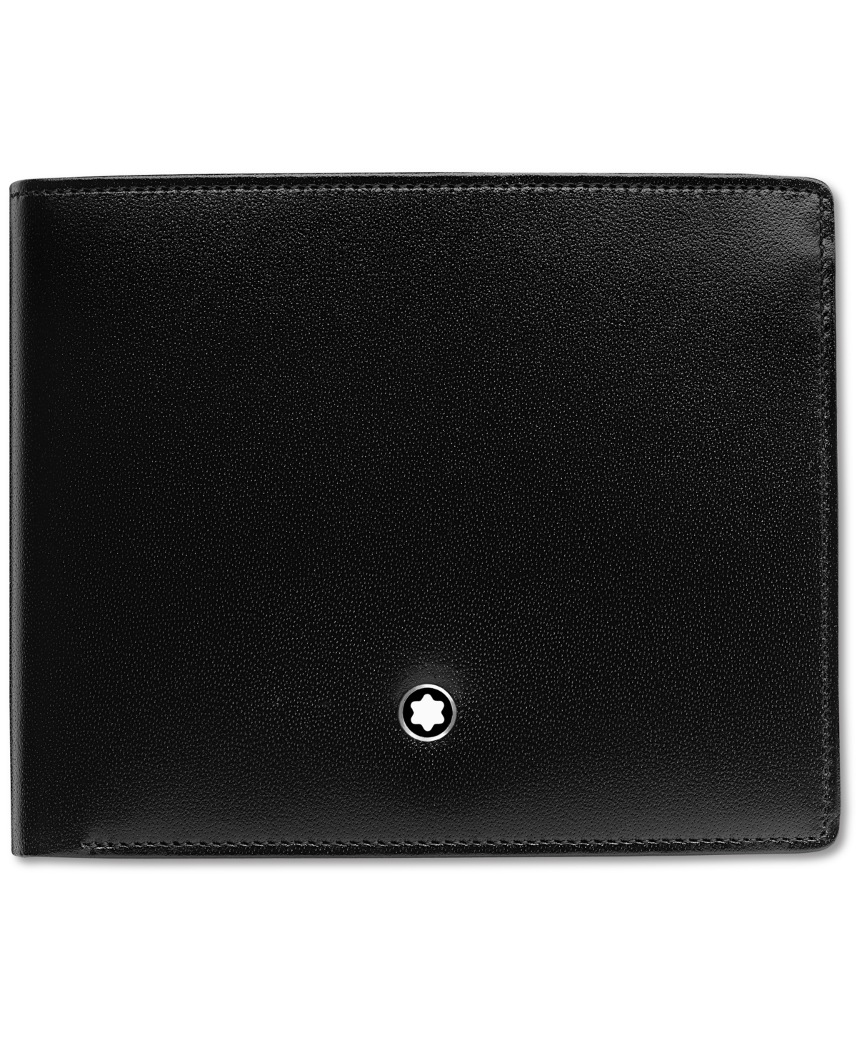 Montblanc Men's Black Leather Meisterstuck Wallet 5525 In No Color