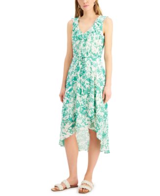 INC International Concepts INC Printed High-Low Dress, Created for Macy ...