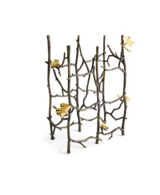 Butterfly Ginkgo 6-Bottle Wine Rack