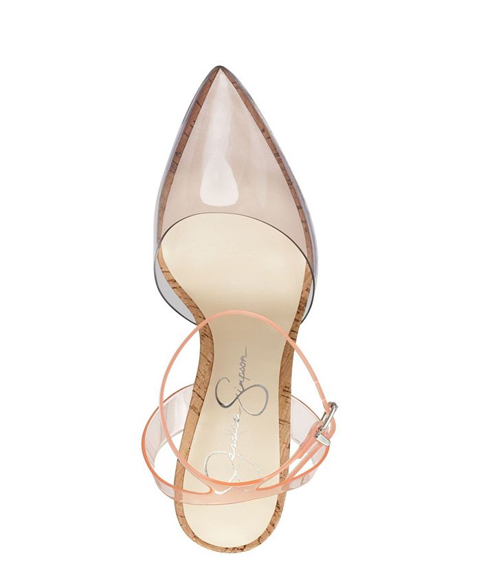 jessica simpson lucite pumps