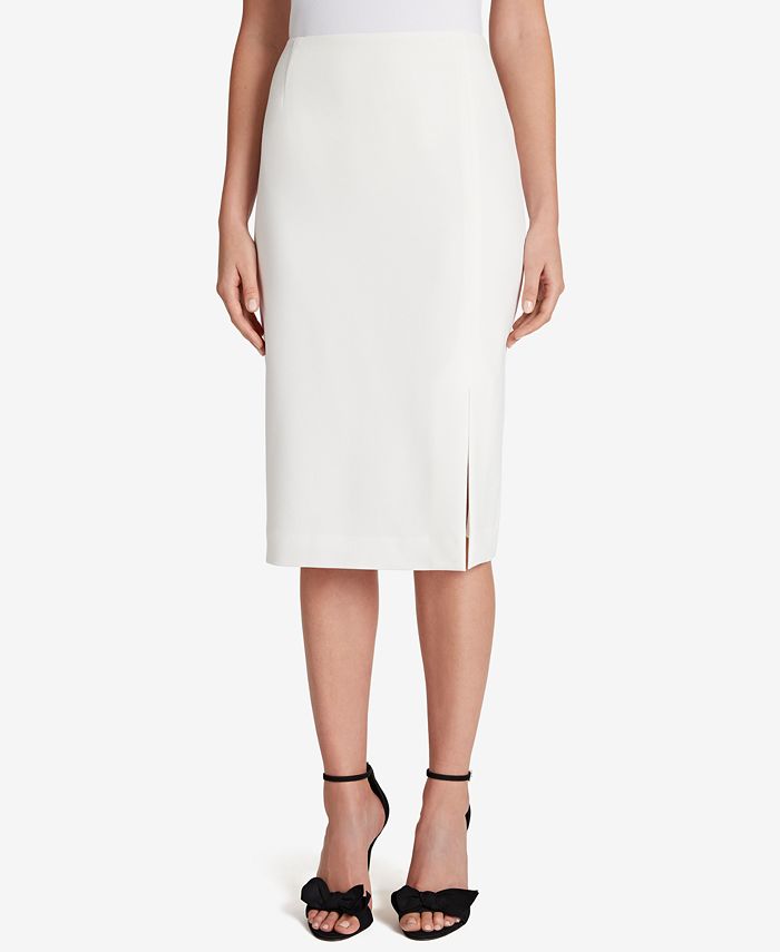 Tahari Asl Pebble Crepe Pencil Skirt Reviews Skirts Women Macy S