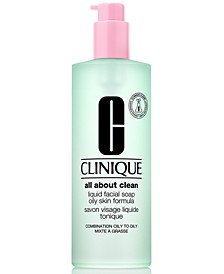 Jumbo All About Clean™ Liquid Facial Soap Oily, 13.5 oz