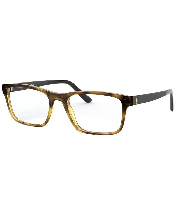 Polo Ralph Lauren PH2212 Men's Rectangle Eyeglasses - Macy's
