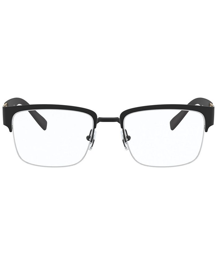 versace rectangle eyeglasses