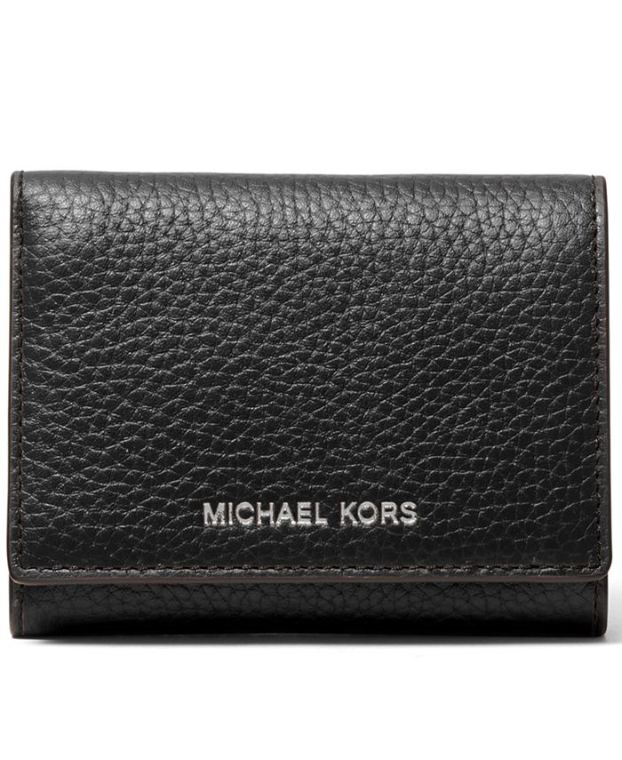 etiket Mand Egetræ Michael Kors Men's Leather Tri-Fold Wallet & Reviews - All Accessories -  Men - Macy's