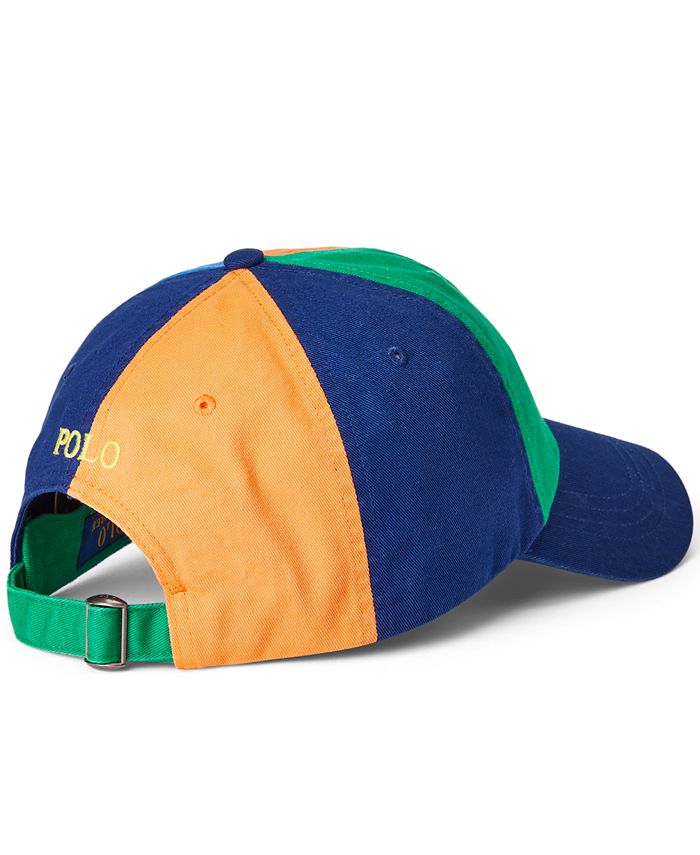 Polo Ralph Lauren Men's Colorblocked Cap & Reviews - Hats, Gloves ...
